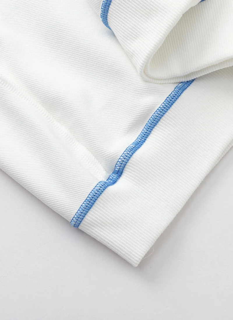 Balabala White Kids Girls Round neck sweatshirt for Women | Best Price UAE